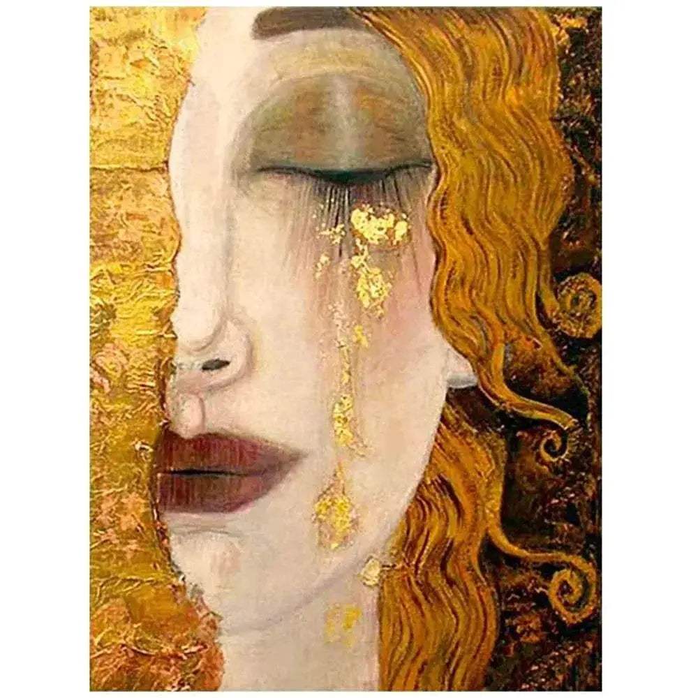  Klimt Inspired 11CT Cross Stitch Complete DIY Embroidery Kit with DMC Threads and Accessories -  ToylandEU™