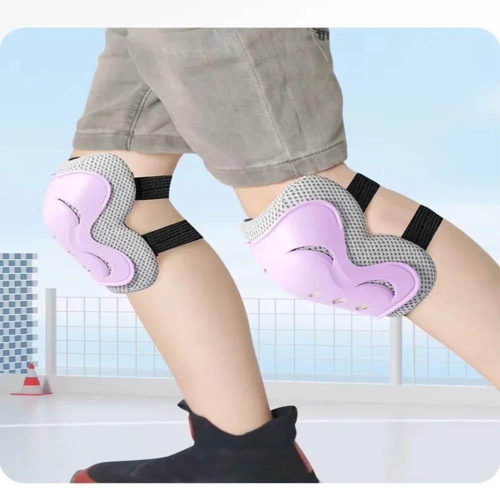 Knee And Elbow Pads | Shock Absorbing 7pc Set | Toylandeu™