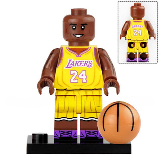 Kobe Bryant NBA Figure Lakers Yellow ABS Plastic Collectible Action Figure For Display - ToylandEU