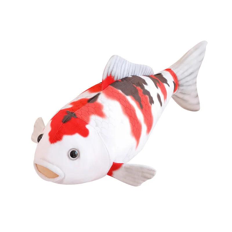  Koi Fish Plush Pillow 75cm Soft PP Cotton Kids Decor 