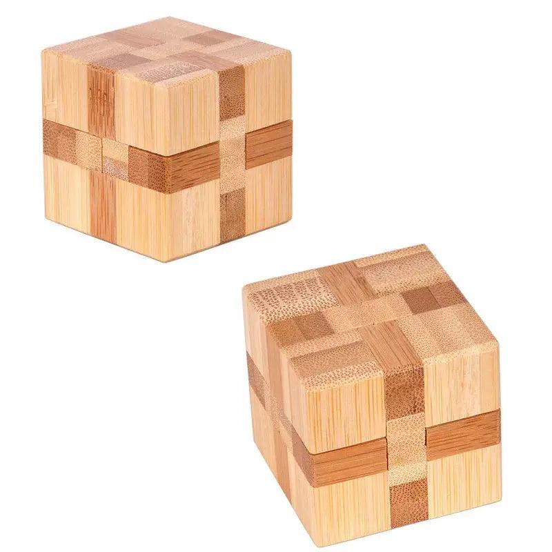  Kong Ming Lock Educational Wooden Puzzle For Kids -  ToylandEU™