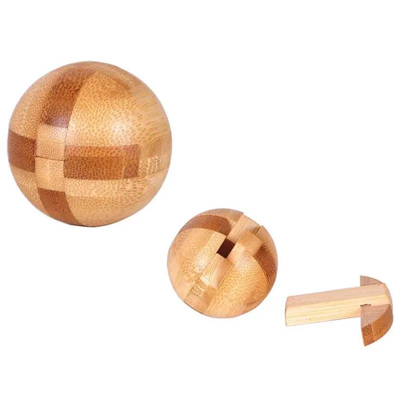  Kong Ming Lock Educational Wooden Puzzle For Kids -  ToylandEU™