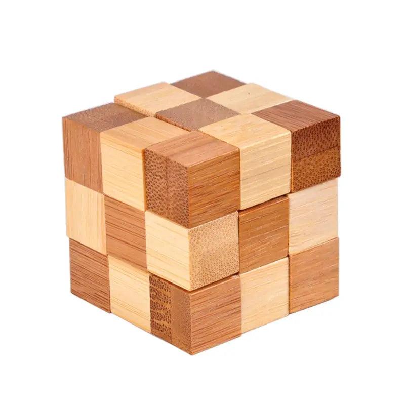  Kong Ming Lock Educational Wooden Puzzle For Kids -  ToylandEU™