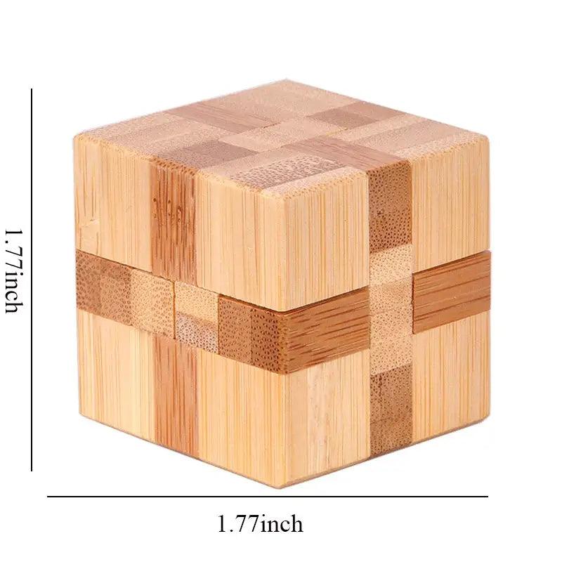  Kong Ming Lock Educational Wooden Puzzle For Kids -  ToylandEU™