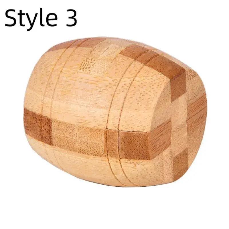  Kongming Lock Puzzle Wooden Brain Teaser Toy -  ToylandEU™