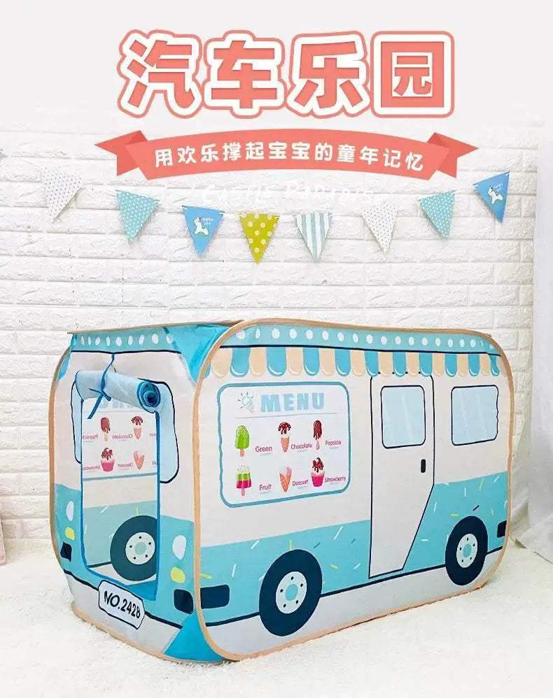 Korean Portable Foldable Play Tent Travel Folding Tent - ToylandEU