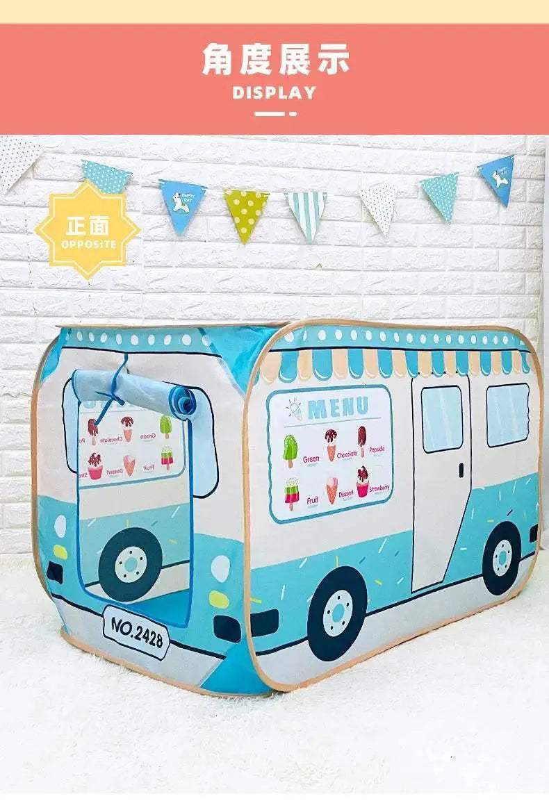 Korean Portable Foldable Play Tent Travel Folding Tent - ToylandEU
