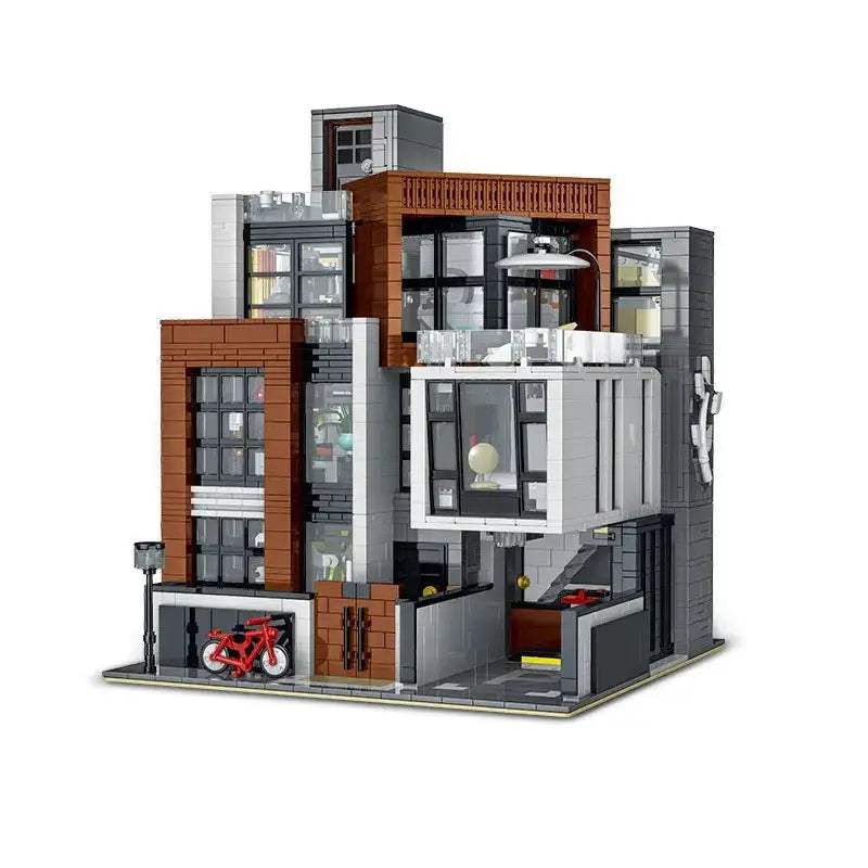 Korean Style Villa Building Blocks Set For Modular City Model - ToylandEU