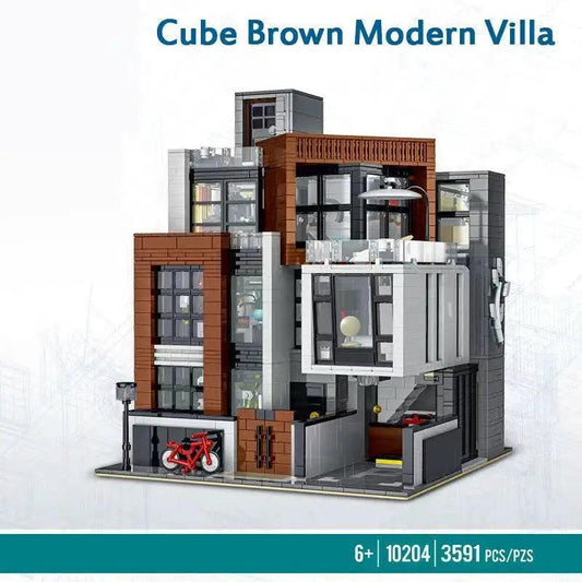  Korean Style Villa Building Blocks Set Lego Compatible City -  ToylandEU™