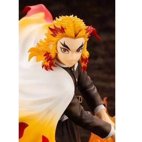 Demon Slayer ARTFX J Statue Kyojuro Rengoku Dynamic Pose - ToylandEU