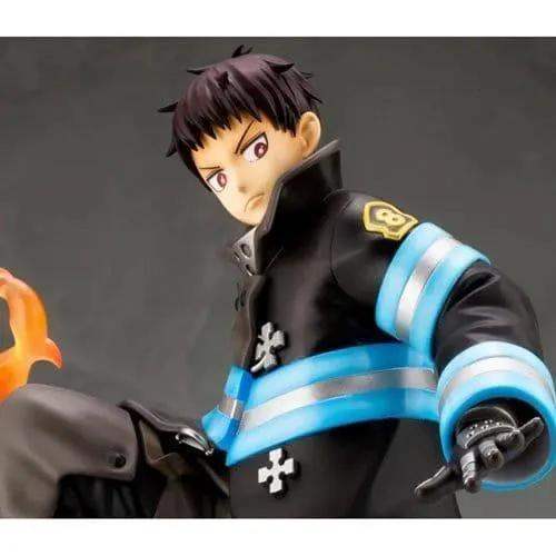 Fire Force ARTFX J Shinra Statue With Blacklight Glow - ToylandEU