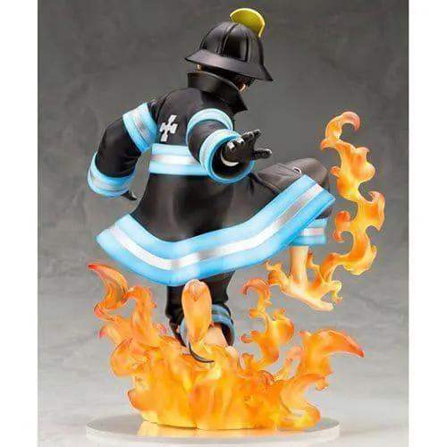 Fire Force ARTFX J Shinra Statue With Blacklight Glow - ToylandEU