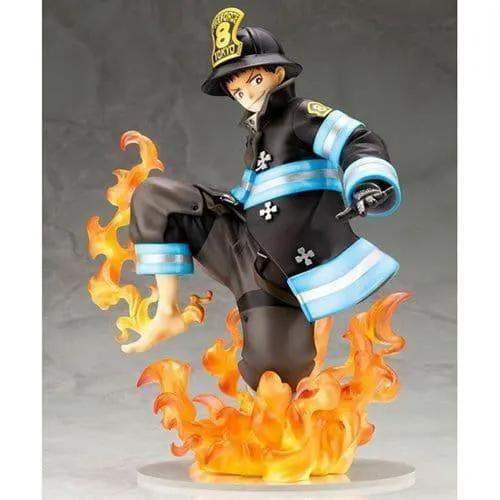 Fire Force ARTFX J Shinra Statue With Blacklight Glow - ToylandEU