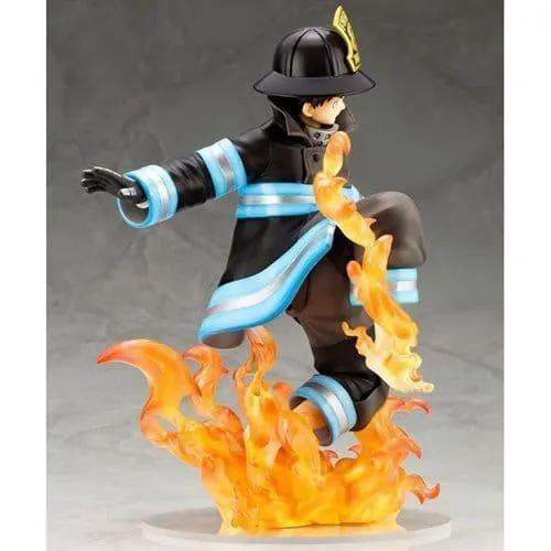 Fire Force ARTFX J Shinra Statue With Blacklight Glow - ToylandEU