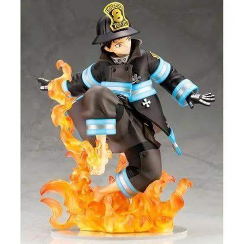 Fire Force ARTFX J Shinra Statue With Blacklight Glow - ToylandEU