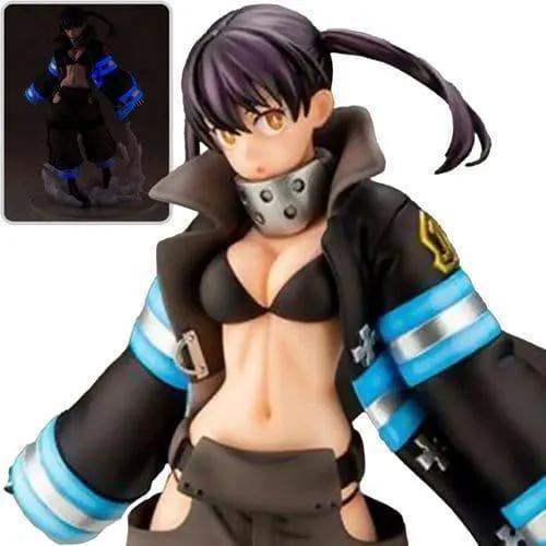 Fire Force ARTFX J Shinra Statue With Blacklight Glow - ToylandEU