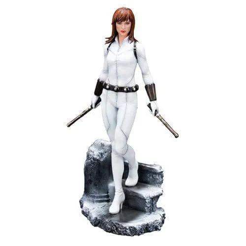 Limited Edition White Black Widow ARTFX Premier Statue - ToylandEU