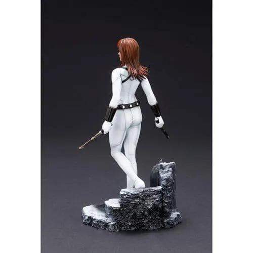 Limited Edition White Black Widow ARTFX Premier Statue - ToylandEU