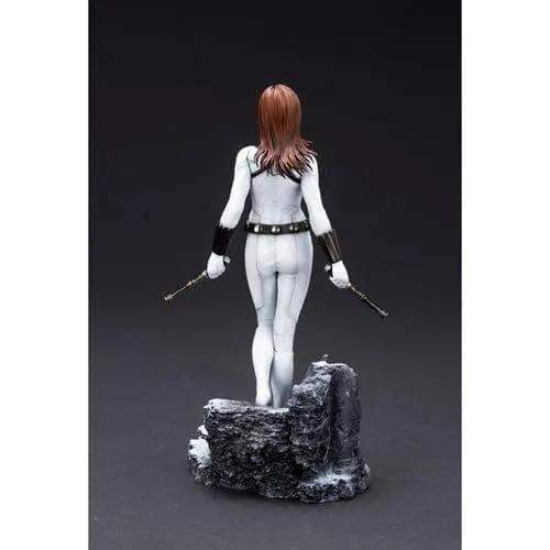 Limited Edition White Black Widow ARTFX Premier Statue - ToylandEU