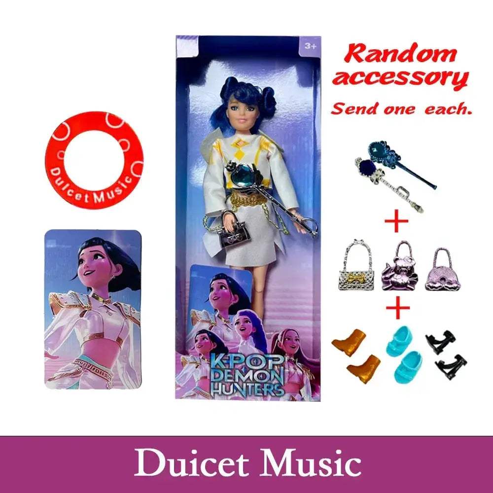 Kpop Action Figures Set With Colorful Lights For Fans - ToylandEU