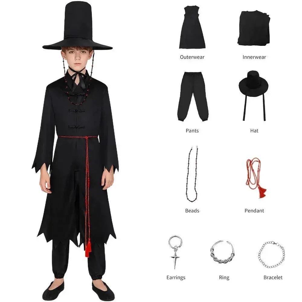  Kpop Anime Cosplay Set All In One Boys Trench Coat -  ToylandEU™