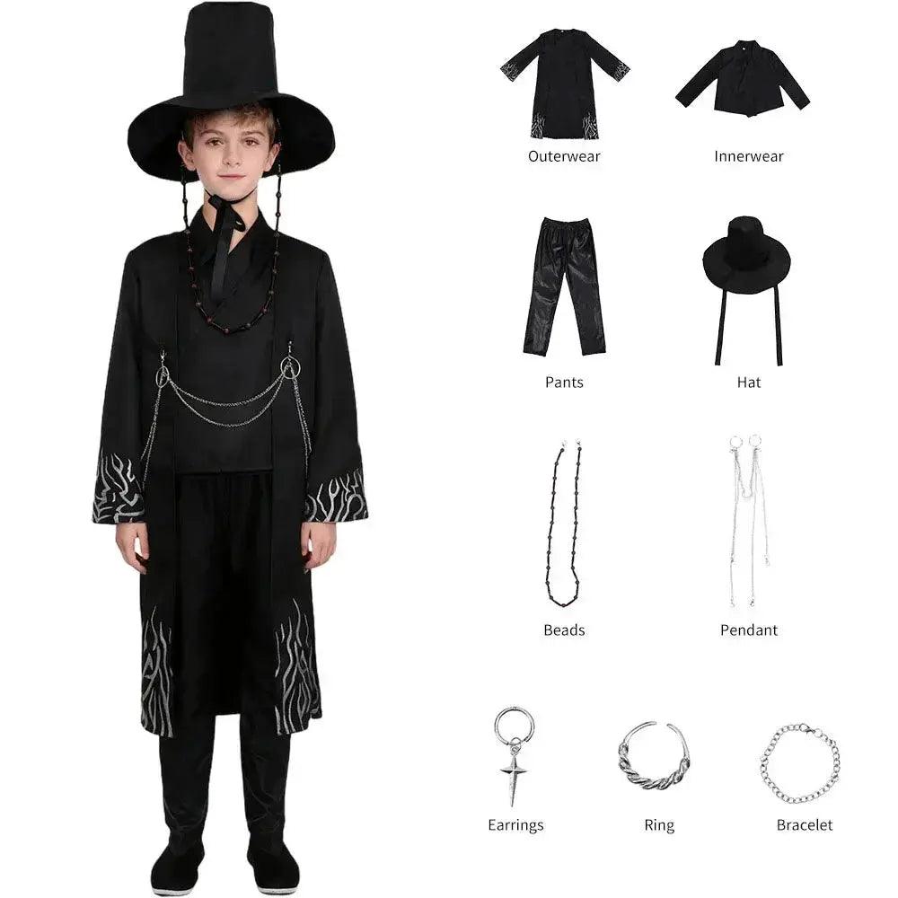  Kpop Anime Cosplay Set All In One Boys Trench Coat -  ToylandEU™