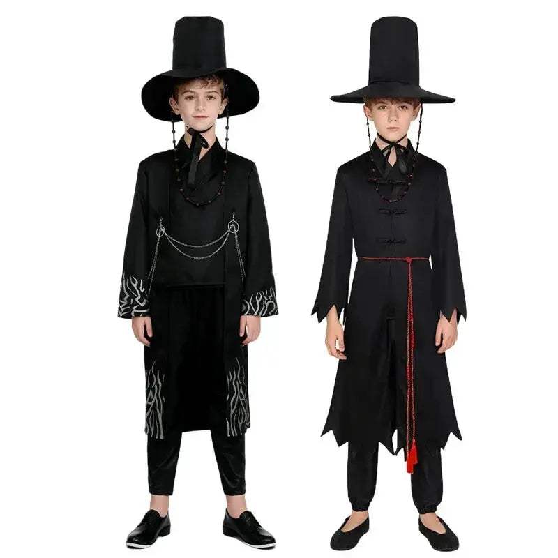 Kpop Anime Cosplay Set For Boys With Trench Coat Ensemble - ToylandEU