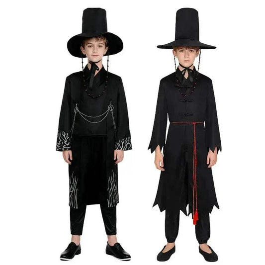 Kpop Anime Cosplay Set For Boys With Trench Coat Ensemble - ToylandEU