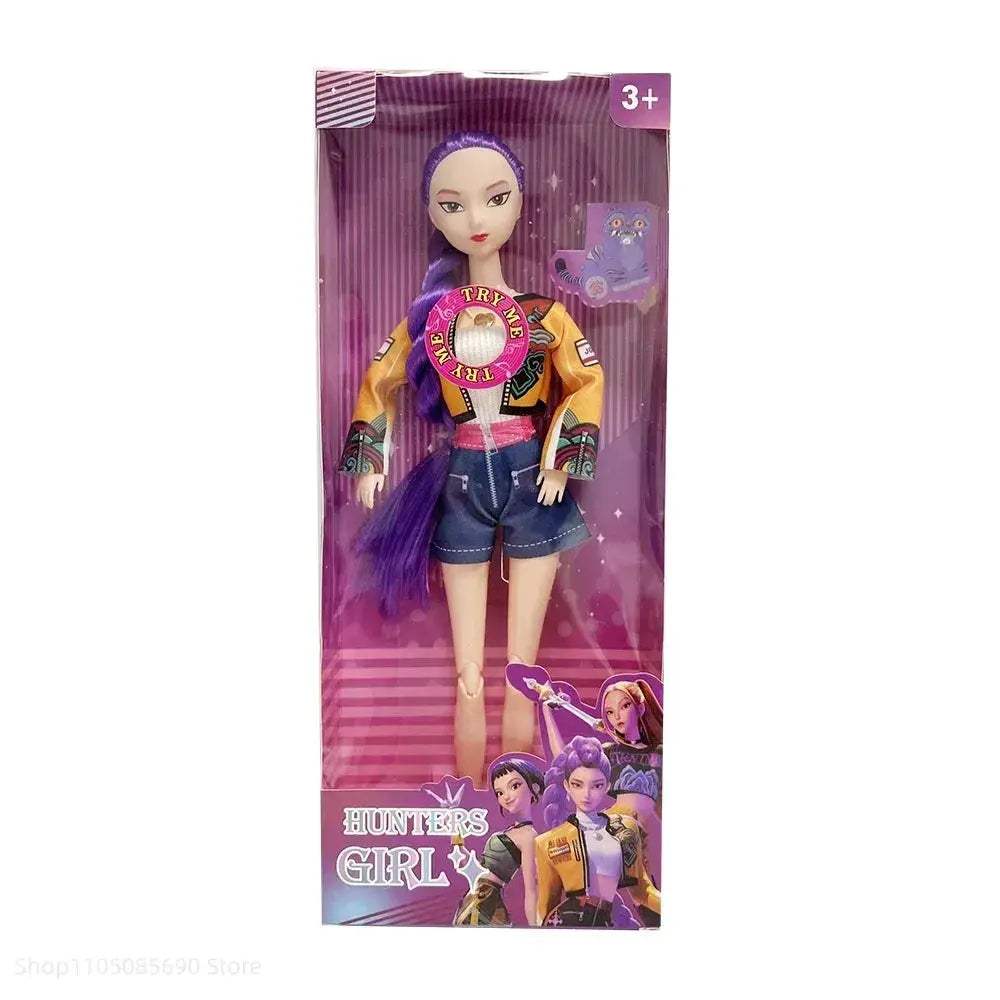 Kpop Anime Figure Action Set Rumi Mira Zoey Collectible - ToylandEU