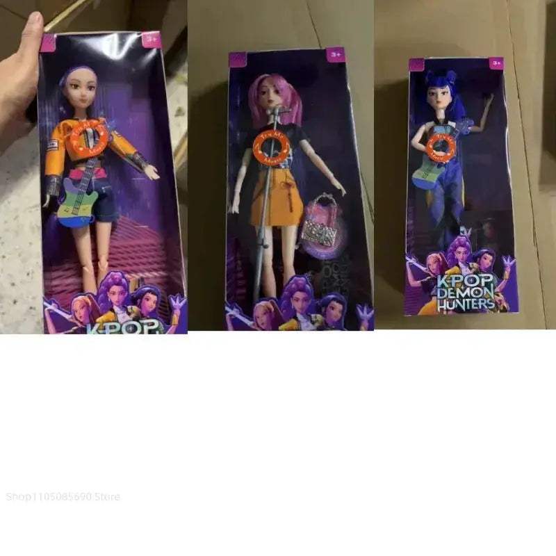 Kpop Anime Figure Action Set Rumi Mira Zoey Collectible - ToylandEU