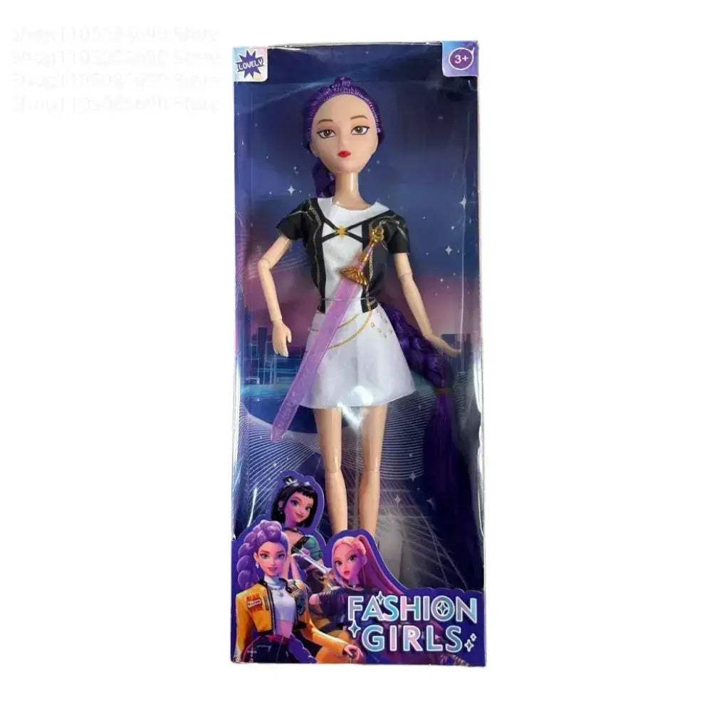 Kpop Anime Figure Action Set Rumi Mira Zoey Collectible - ToylandEU