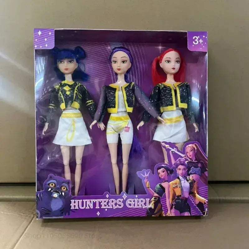 Kpop Anime Figure Action Set Rumi Mira Zoey Collectible - ToylandEU