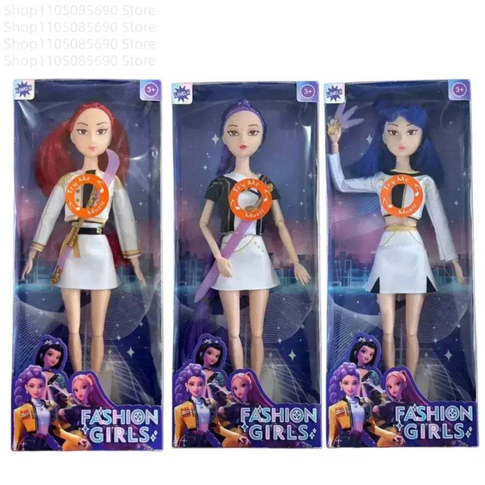 Kpop Anime Figure Action Set Rumi Mira Zoey Collectible - ToylandEU