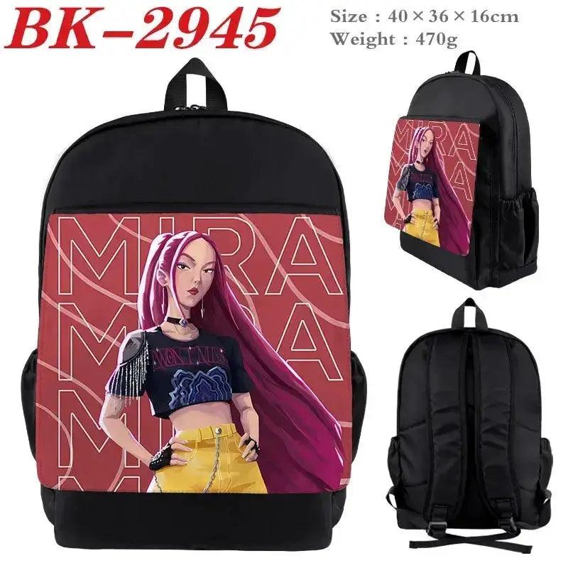  Kpop Backpack Durable Nylon Cartoon Print For Students -  ToylandEU™