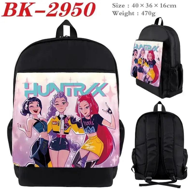  Kpop Backpack Durable Nylon Cartoon Print For Students -  ToylandEU™