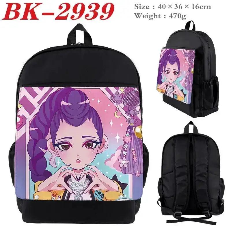  Kpop Backpack Durable Nylon Cartoon Print For Students -  ToylandEU™