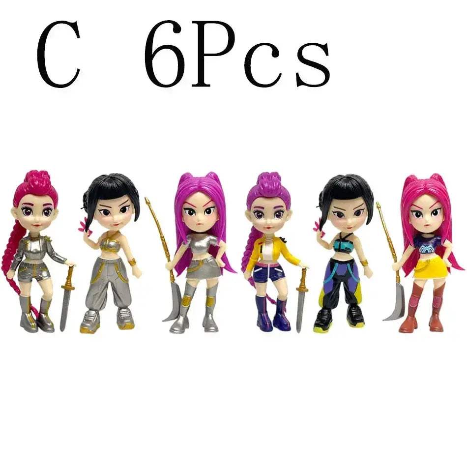 Kpop Demon Hunter Action Figure PVC Desktop Decor Display - ToylandEU