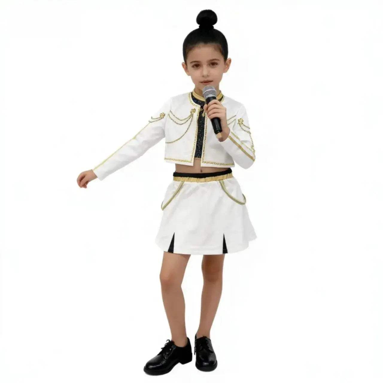 Kpop Demon Hunter Cosplay Costume For Girls With Sparkly Outfit - ToylandEU