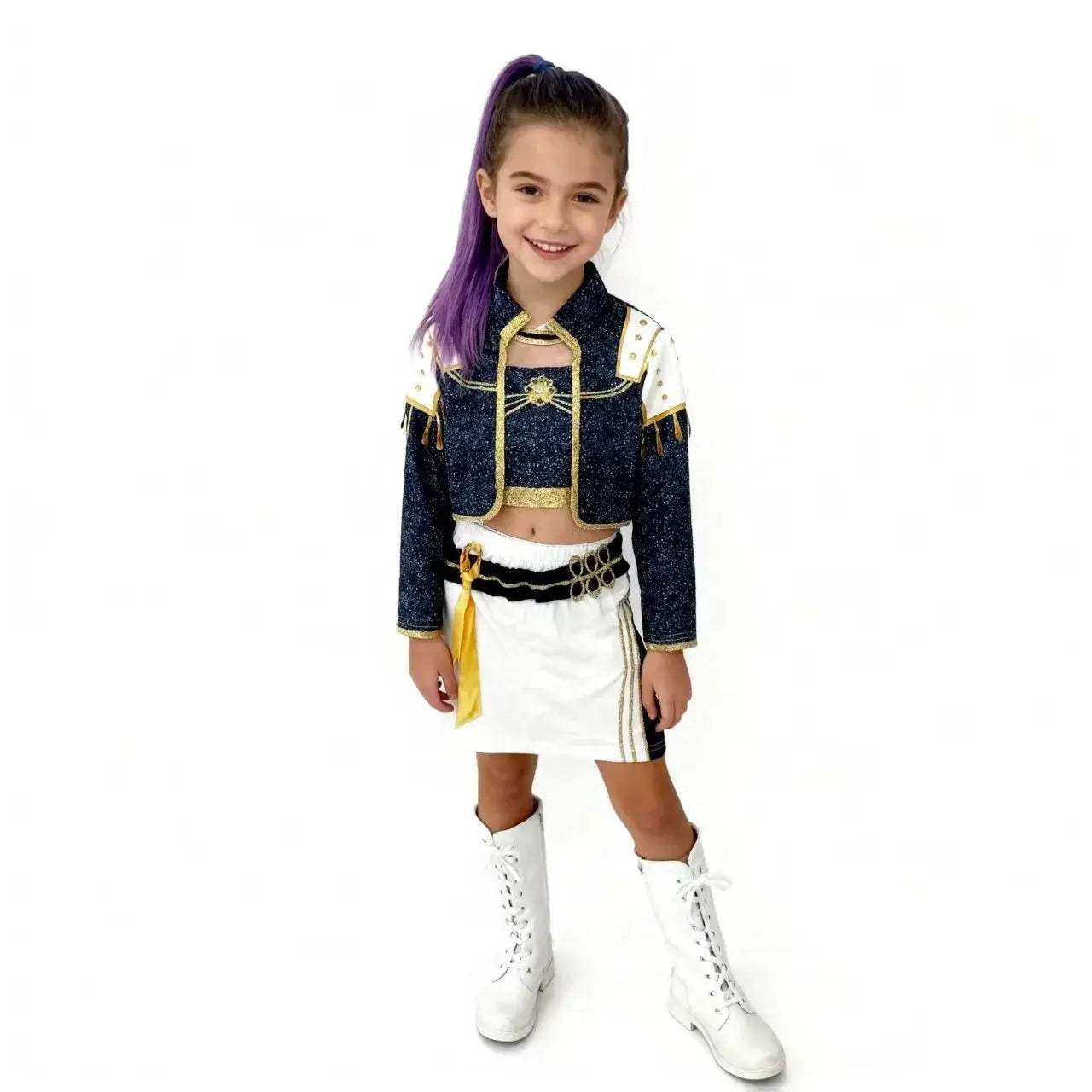 Kpop Demon Hunter Cosplay Costume For Girls With Sparkly Outfit - ToylandEU