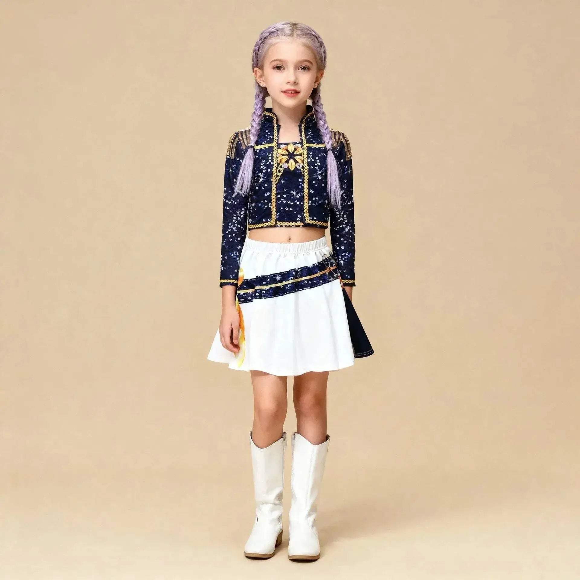 Kpop Demon Hunter Cosplay Costume For Girls With Sparkly Outfit - ToylandEU