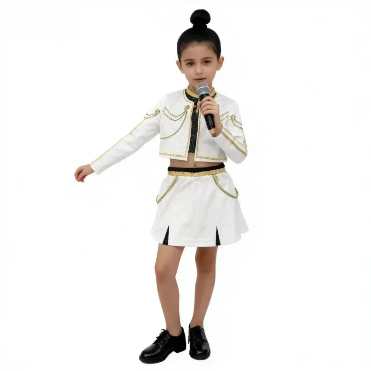  Kpop Demon Hunter Cosplay Costume Sparkly Girls Outfit -  ToylandEU™