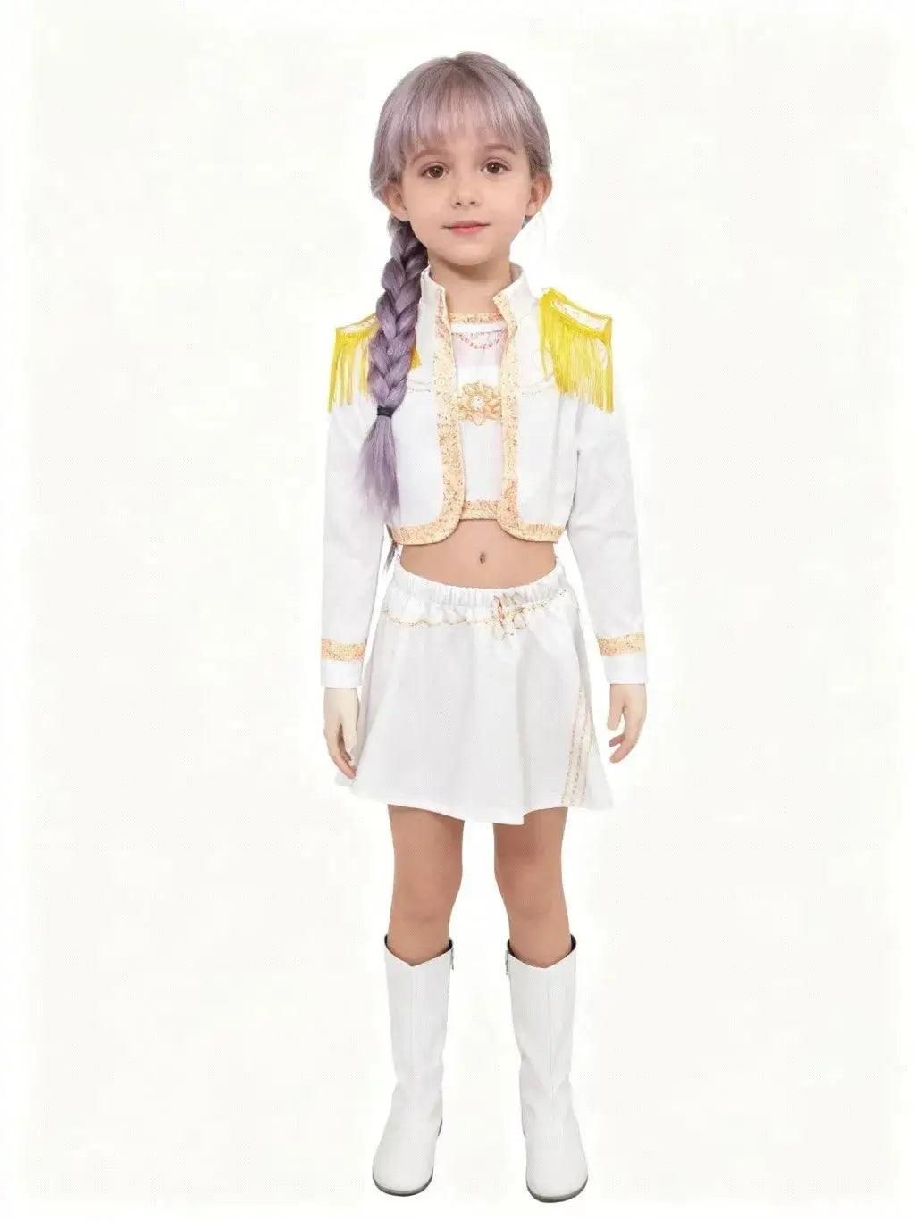  Kpop Demon Hunter Cosplay Costume Sparkly Girls Outfit -  ToylandEU™
