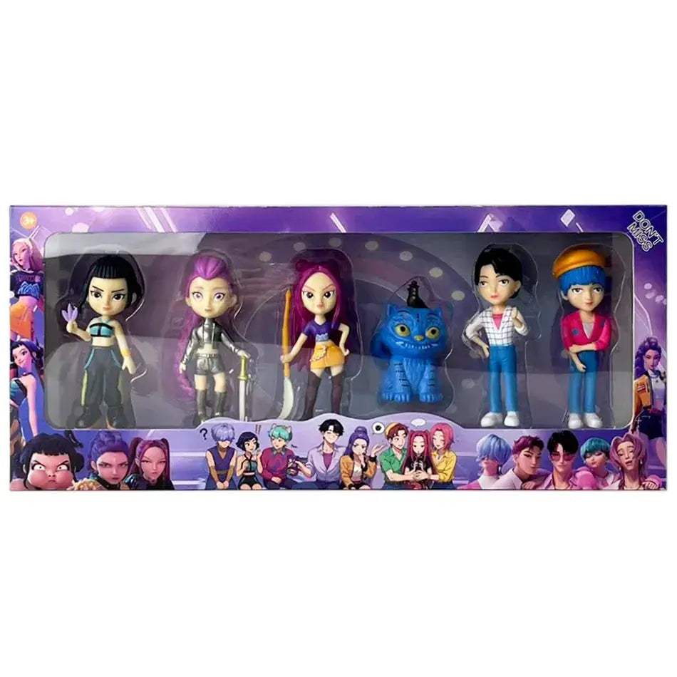 Kpop Demon Hunter PVC Figure Desk Trinket Collection Gift - ToylandEU