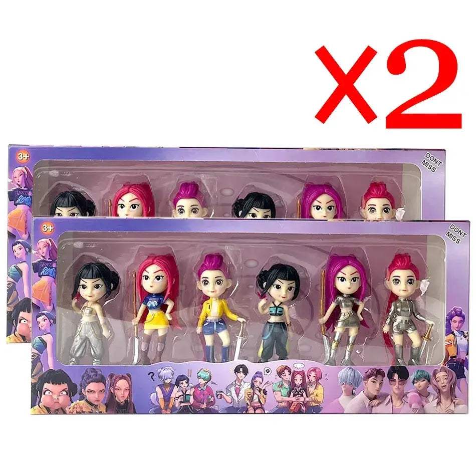 Kpop Demon Hunter PVC Figure Desk Trinket Collection Gift - ToylandEU