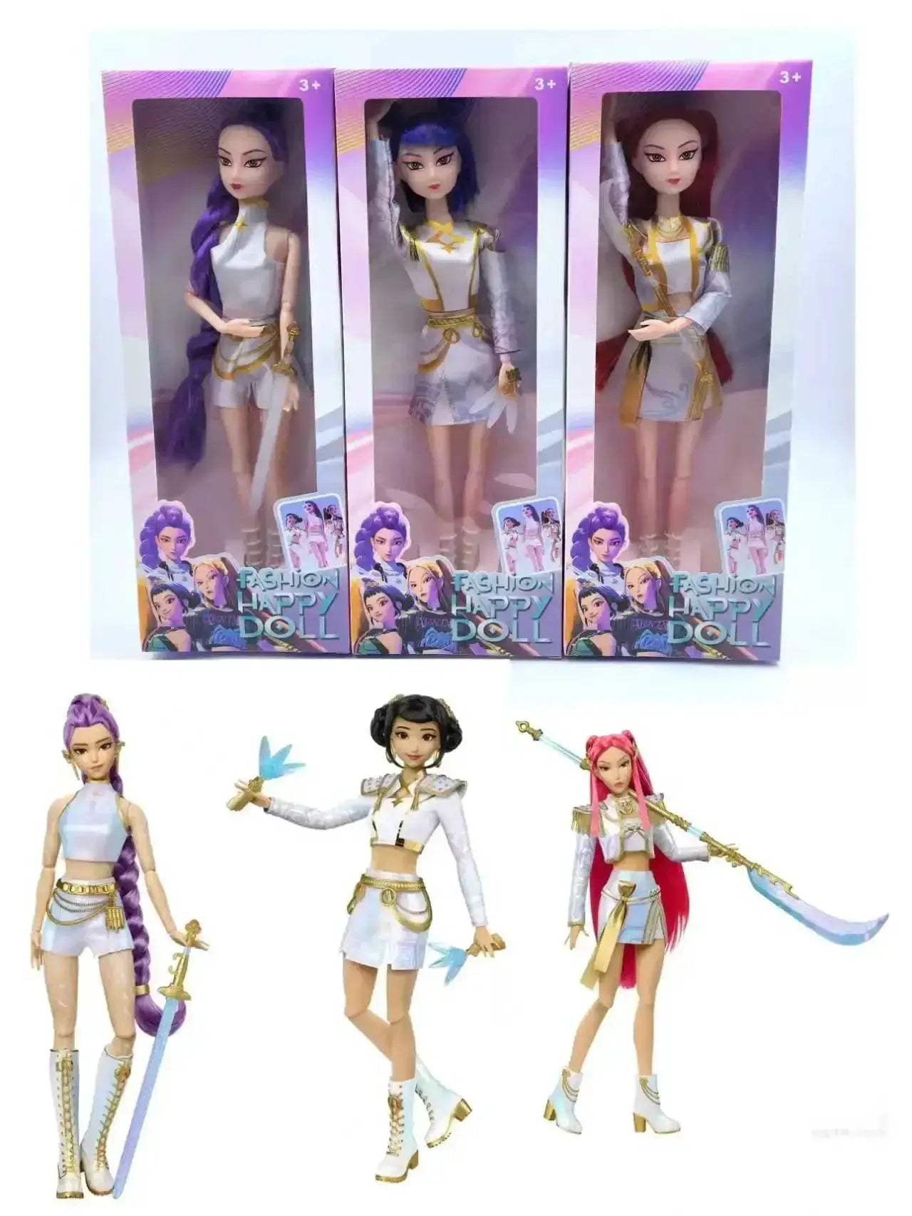  Kpop Demon Hunters 30cm Action Doll Set Bundle -  ToylandEU™