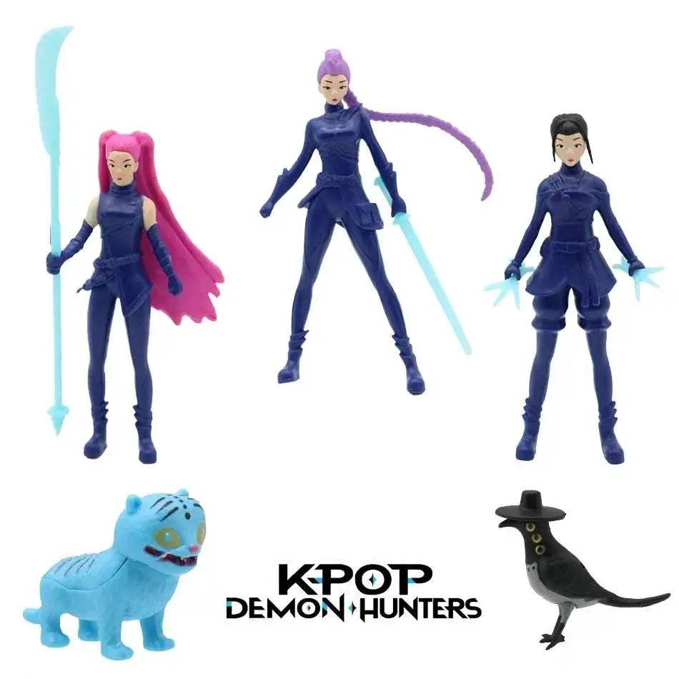 Kpop Demon Hunters 5 Piece Collectible Action Figure Set Gift - ToylandEU
