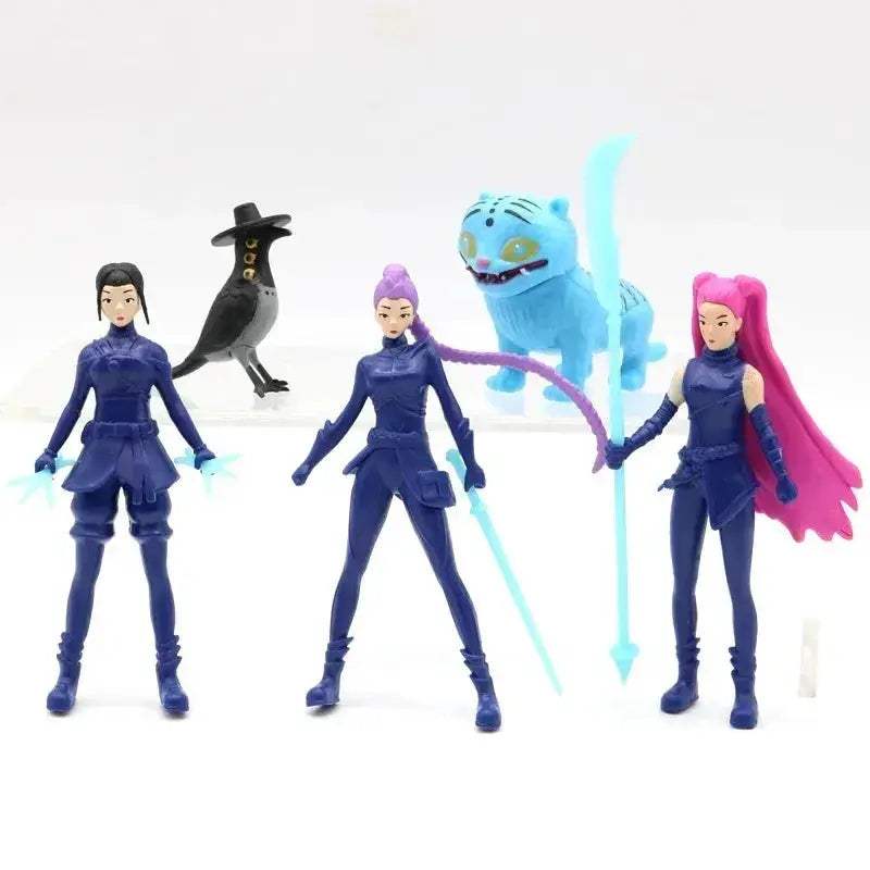 Kpop Demon Hunters 5 Piece Collectible Action Figure Set Gift - ToylandEU
