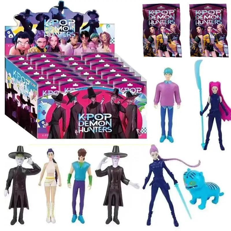  Kpop Demon Hunters Action Figure Desktop Decoration -  ToylandEU™