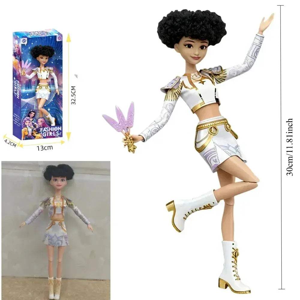 Kpop Demon Hunters Action Figure Dolls 3 Pack Collectible - ToylandEU