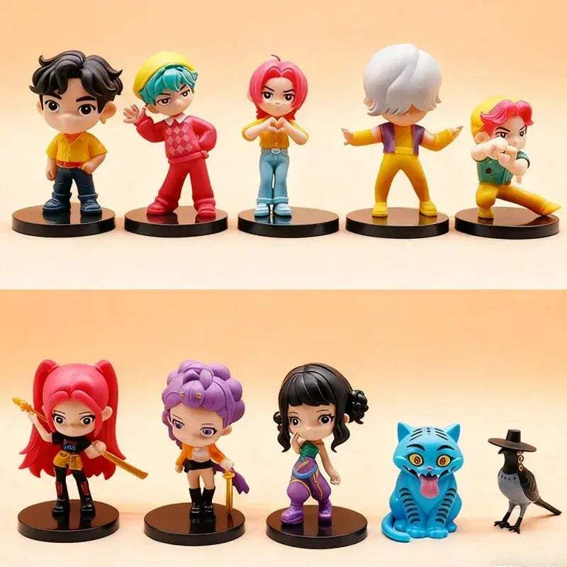 Kpop Demon Hunters Action Figure Set Collectible Figurines For Fans - ToylandEU